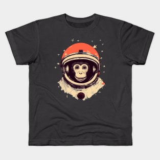 Space Ape Man Kids T-Shirt